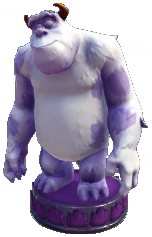 Sulley Figurine — Purple Base.png